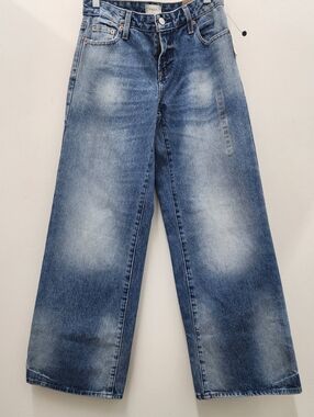 NWT PACSun Jeans size 25 Short Casey Low rise Baggy Blue